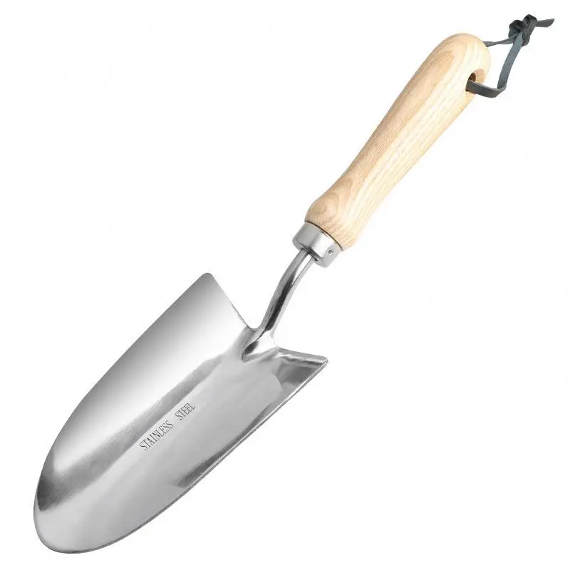 Perfect Quality Wooden Handle Garden Gifts Stainless Steel Garden Tool 3 Piece Garden Tool Set Fork & Trowel & Weeder