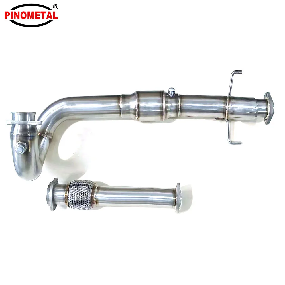 3 inch stainless steel down pipe for car system SAAB 9-5