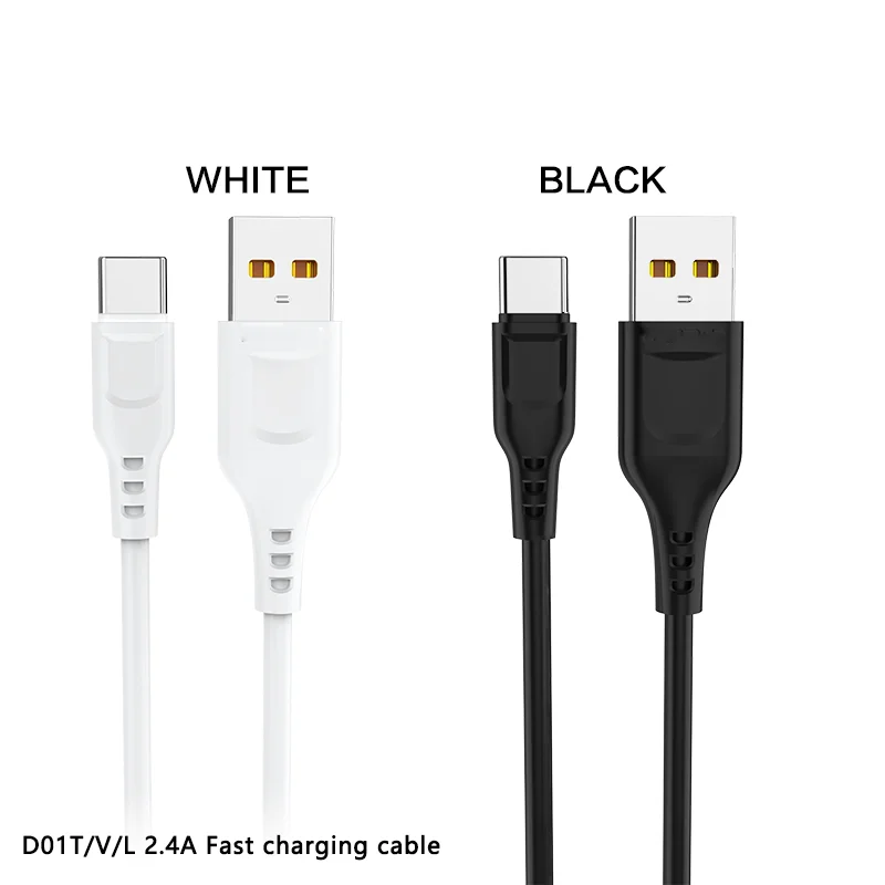 High Quality PVC Braided Type C Usb Cable  Fast Charger Quick  c type fast charging cable