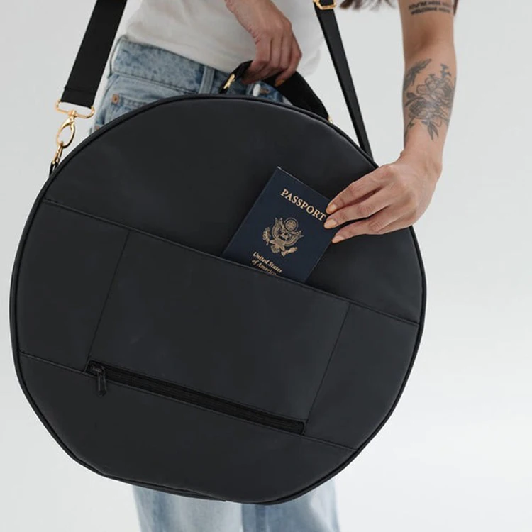 Large Capacity Hat Storage Box Travel Foldable Oxford Hat Travel Case