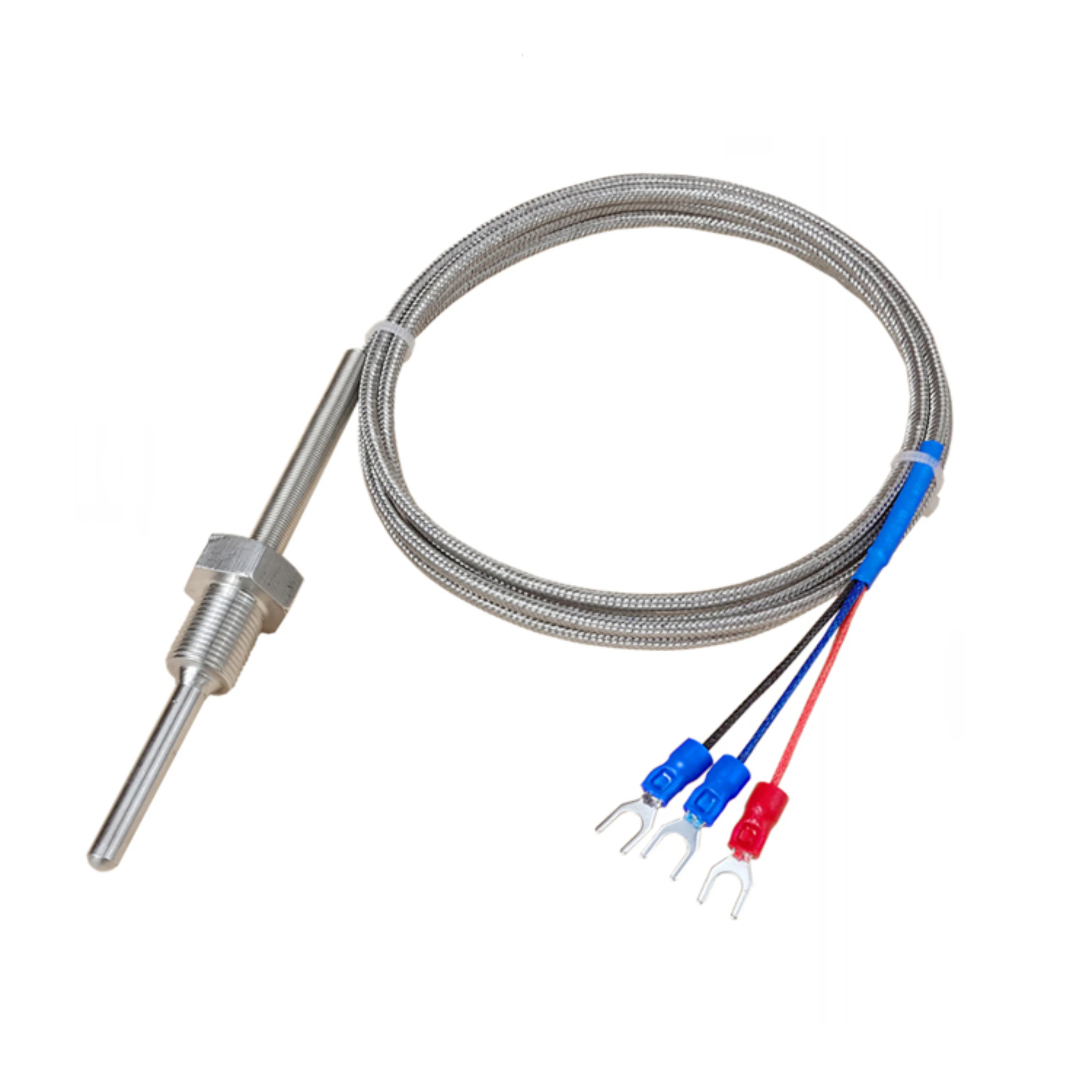 High precision PT100 Temperature Sensor PT1000 Temperature Transmitter Wire RTD Themocouple NTC Thermistor