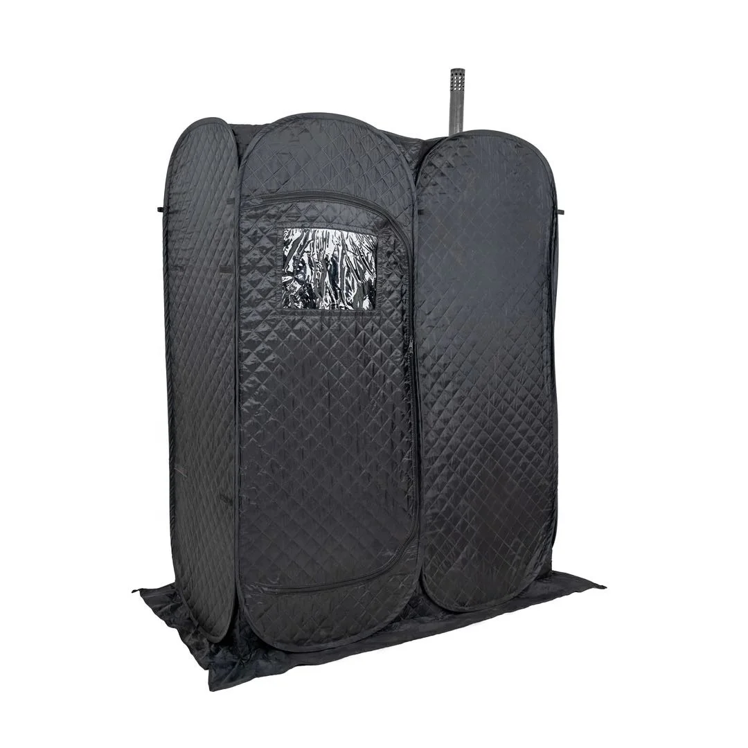 New single sauna tent pop up one person steam sauna tent with stove