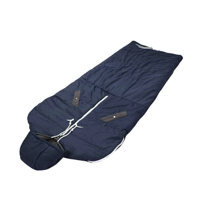 Портативный 4 сезон носки прогулочная спальные мешки с молнией отверстия для рук и ног