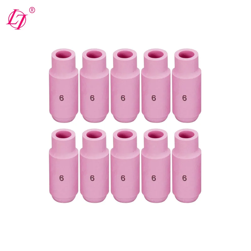 TIG cup 10N48 #6 Alumina Ceramic Nozzle 3/8' 10mm fit TIG Welding Torch WP-17 WP-18 WP-26