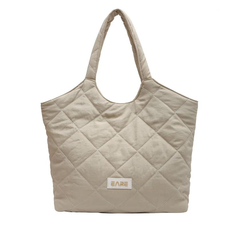 CPC Lightweight Puffy Bag for Women Fits Anywhere Soft Quilted Padding Tote Bag Purse Big Capacity Daily Tote bag and durable