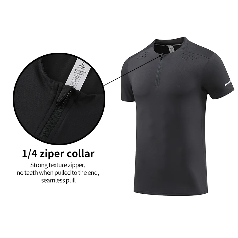 85% polyester 15% spandex print cool t shirt breathable hole ice  fabric business man t shirt