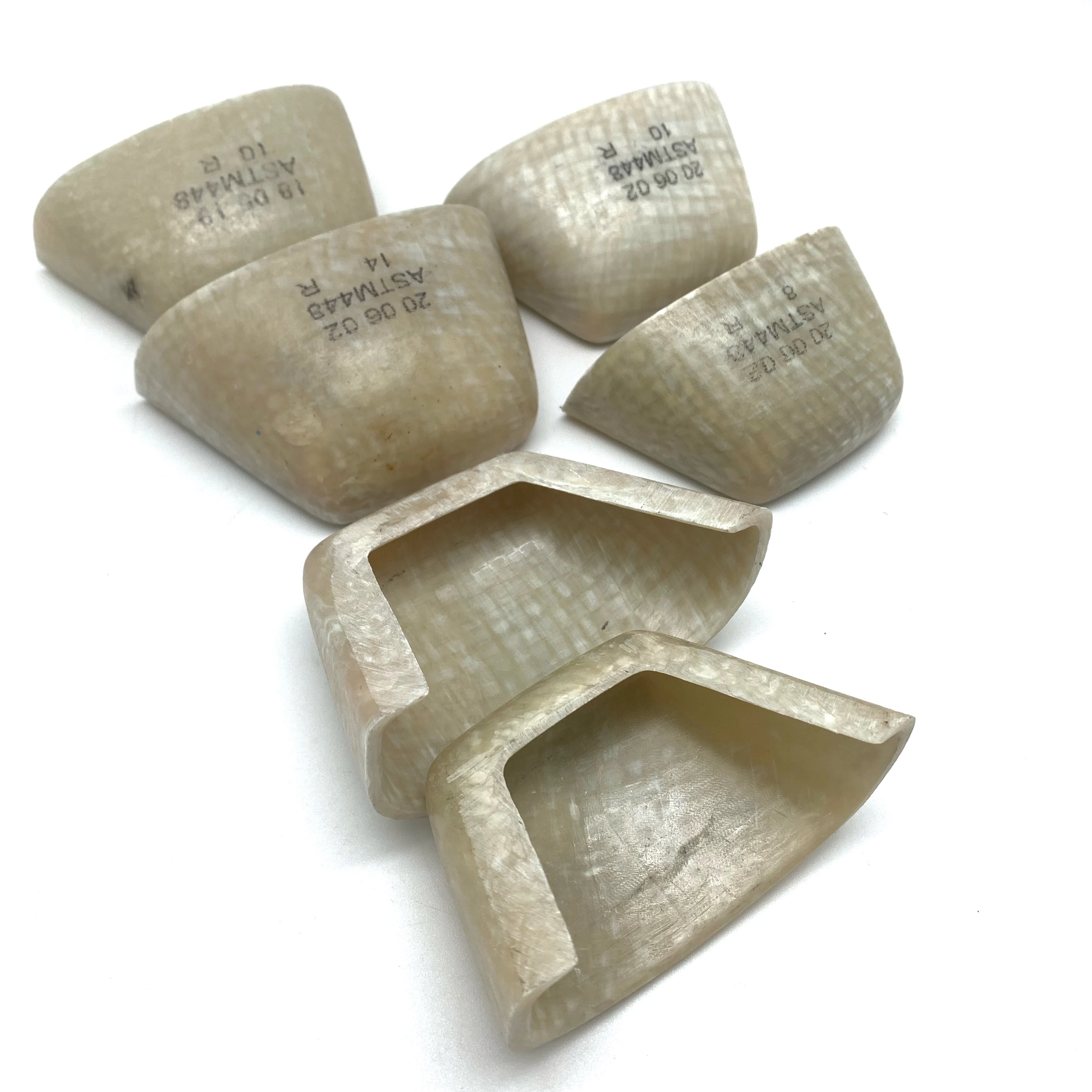 toe insert safety shoes parts accessories square fiber composite toecap