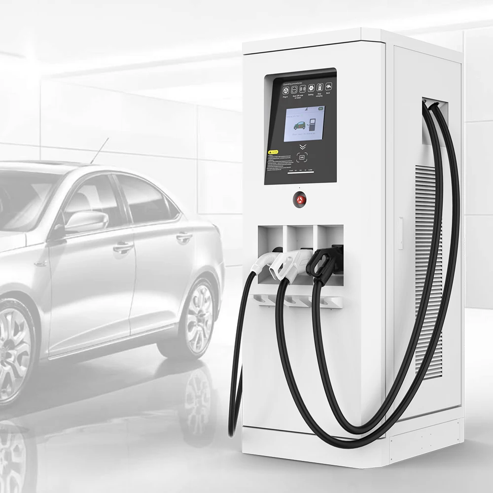 60 кВт OCPP AC/DC ev быстрая зарядная станция 60 кВт быстрое зарядное устройство для электромобиля CHAdeMO CCS тип 1/2 разъема Autoenterprise