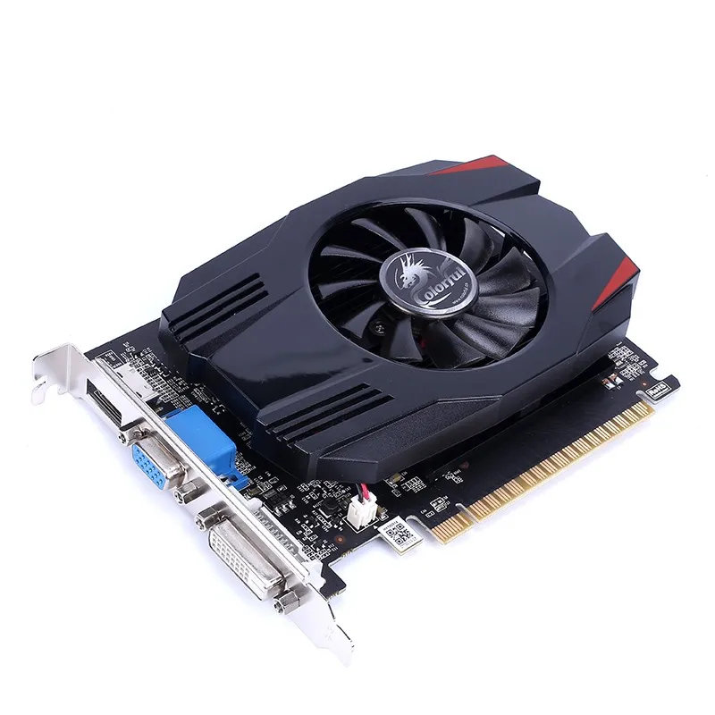 Colorful GeForce GT730K Gold Edition-2GD5 V2 gddr5 pc gamer graphics card 2gb support buy gt 730 gpu vga card