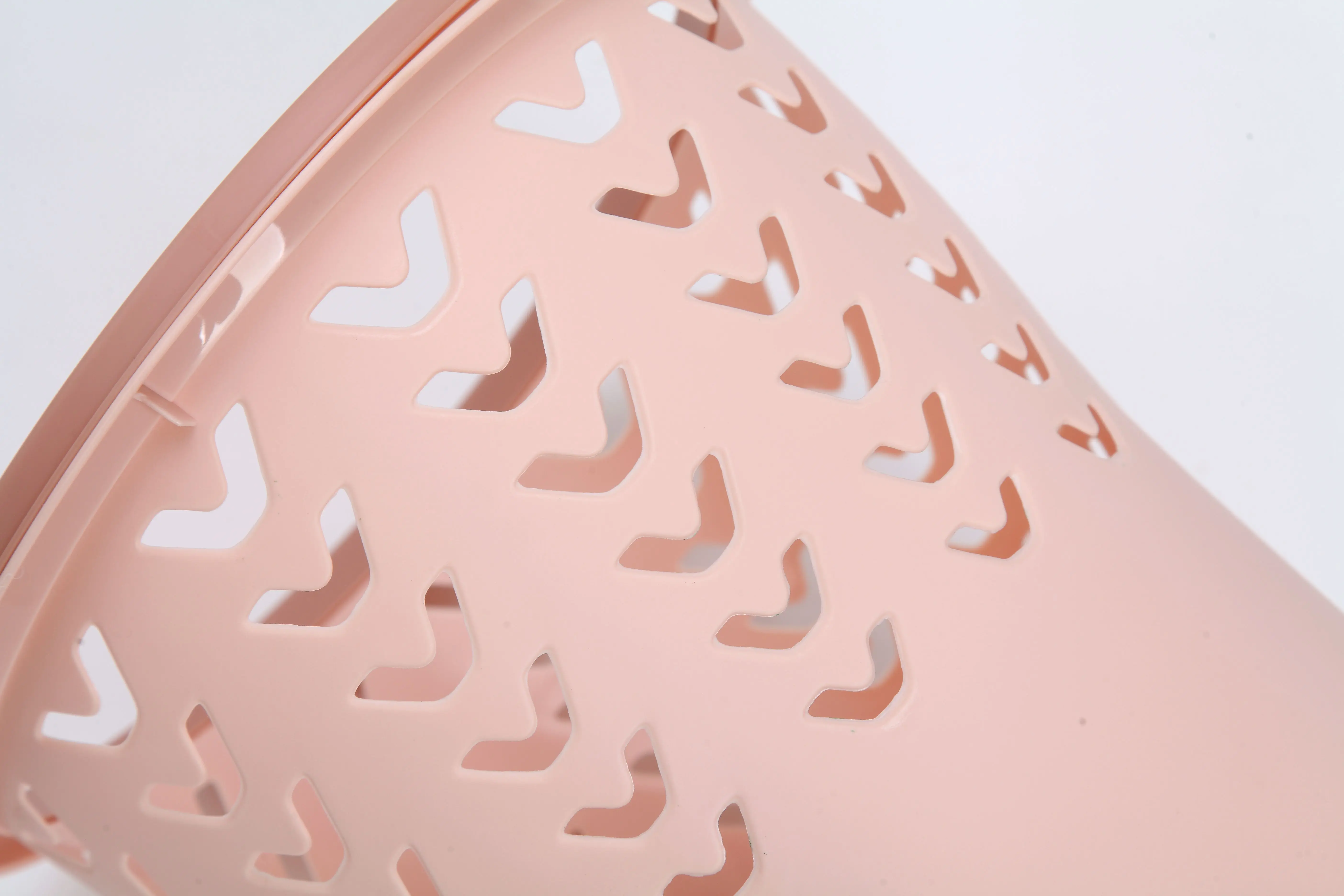 
Modern Household Indoor PP Garbage Plastic Trash Waste Bin Can with Fixed Sleeve 