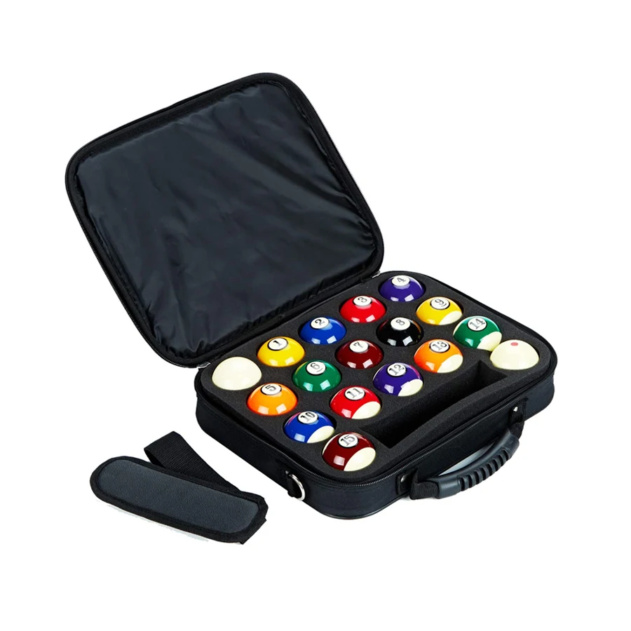 Cue Pool Display Mafia Snooker Eight Carrying 8 Aramith Billiard Ball EVA Case