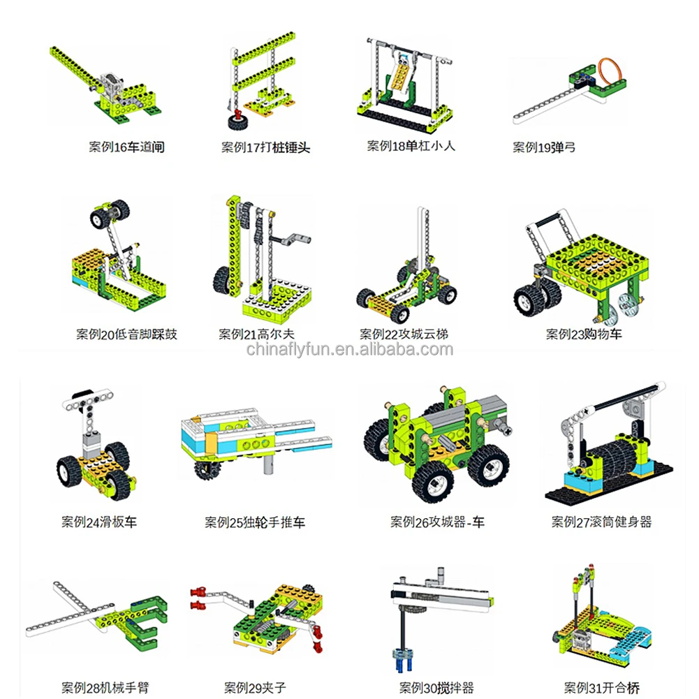 DIYmall 237Pcs Power Function Parts Educational Robotics Construction Technical Building Blocks For Wedo 9686 STEAM Brick Toy