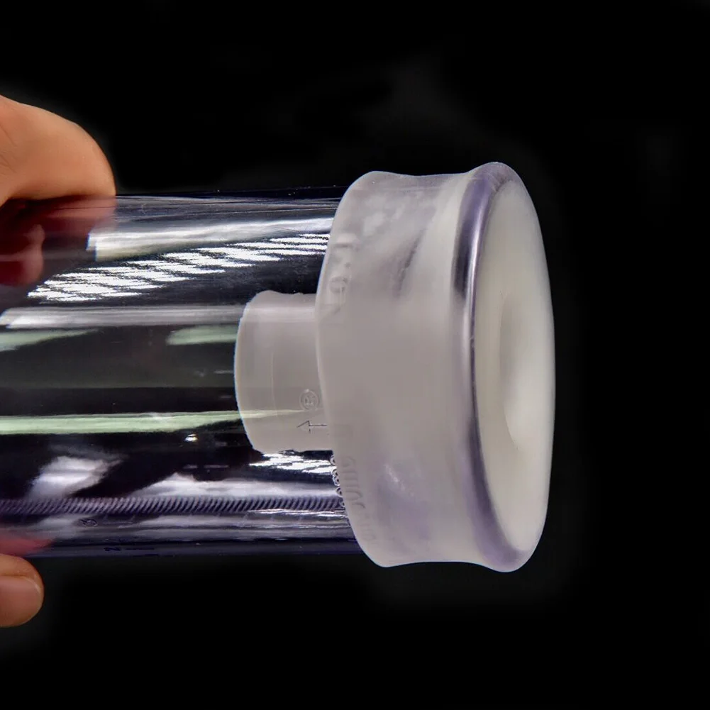 S/M/L Silicone Sleeves For Vacuum Cup Extender Penis Clamping Kit For Penis Enlargement/ Extender/Stretcher Replacement