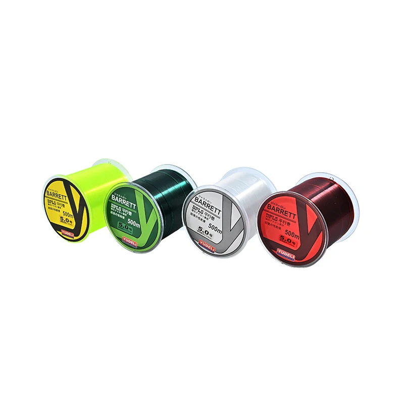 Yudeli Best Quality 500m Soft Wear Resistant Nylon Fly Fishing Line High Quality Fiber Fishing Line