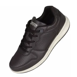 Breathable Genuine Leather High Quality Comfortable  Men Sport Casual Shoes For Leisure Life