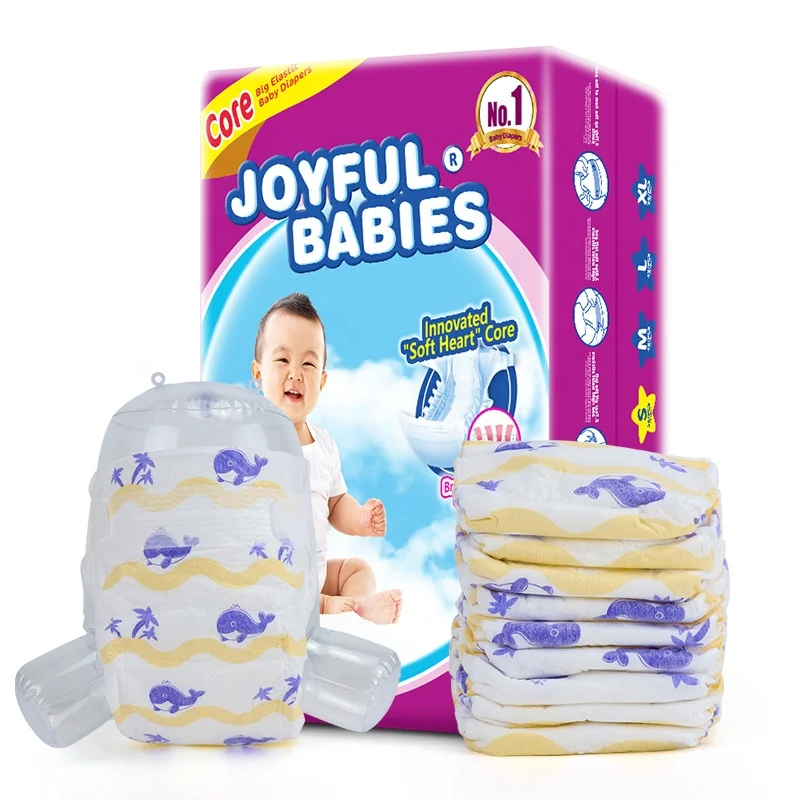 Hexing Baby Diapers Manufacturer Quanzhou Wholesale Dipers Nappy Disposable Baby Diaper In Bales For Baby