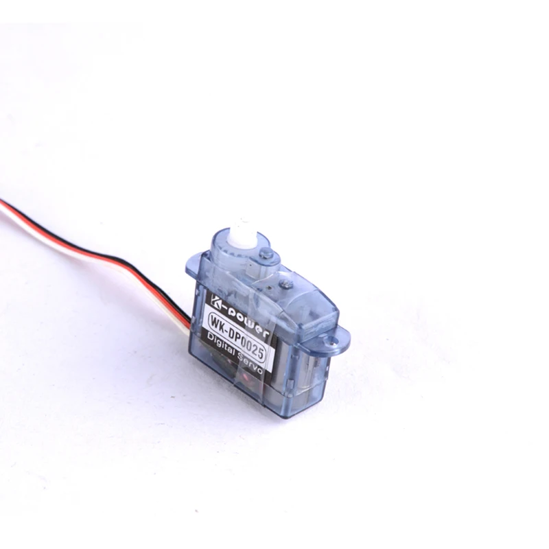 Kpower DP0025 Plastic Gear 2.5g Coreless Digital Mini Servo Motor For RC Small 3D F3P Indoor Airplane