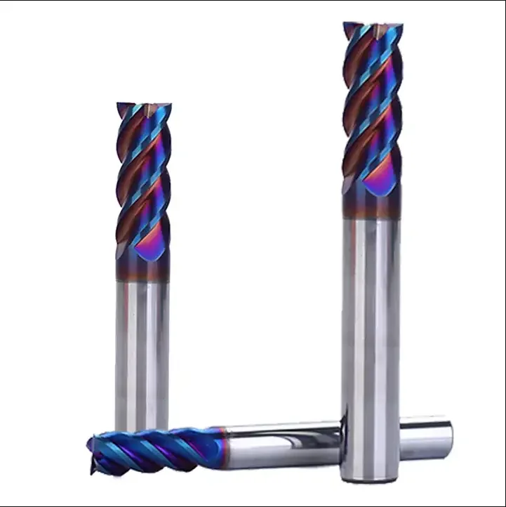 High Quality HRC 65 Milling Cutter Cnc Cutting Tool For Cutting Stainless For Middle East Market Steel