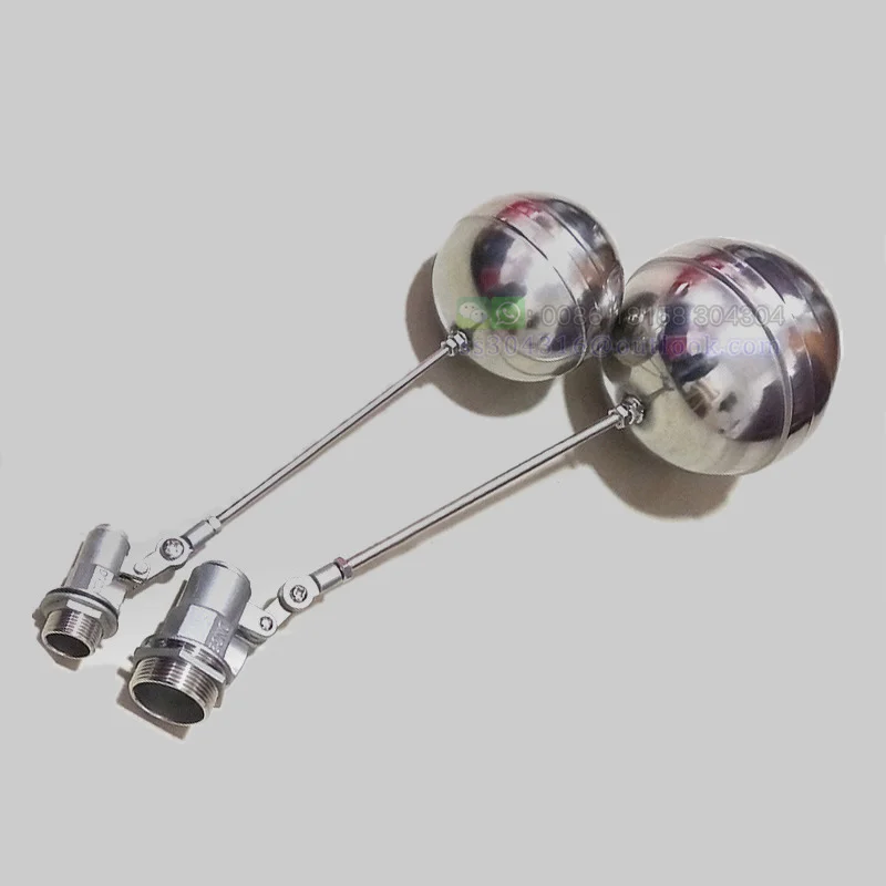 China Manufacturer Stainless Steel Water Tank Float Ball Valve SS304 Hot Water Float Valve Tank with Male Thread NPT BSP