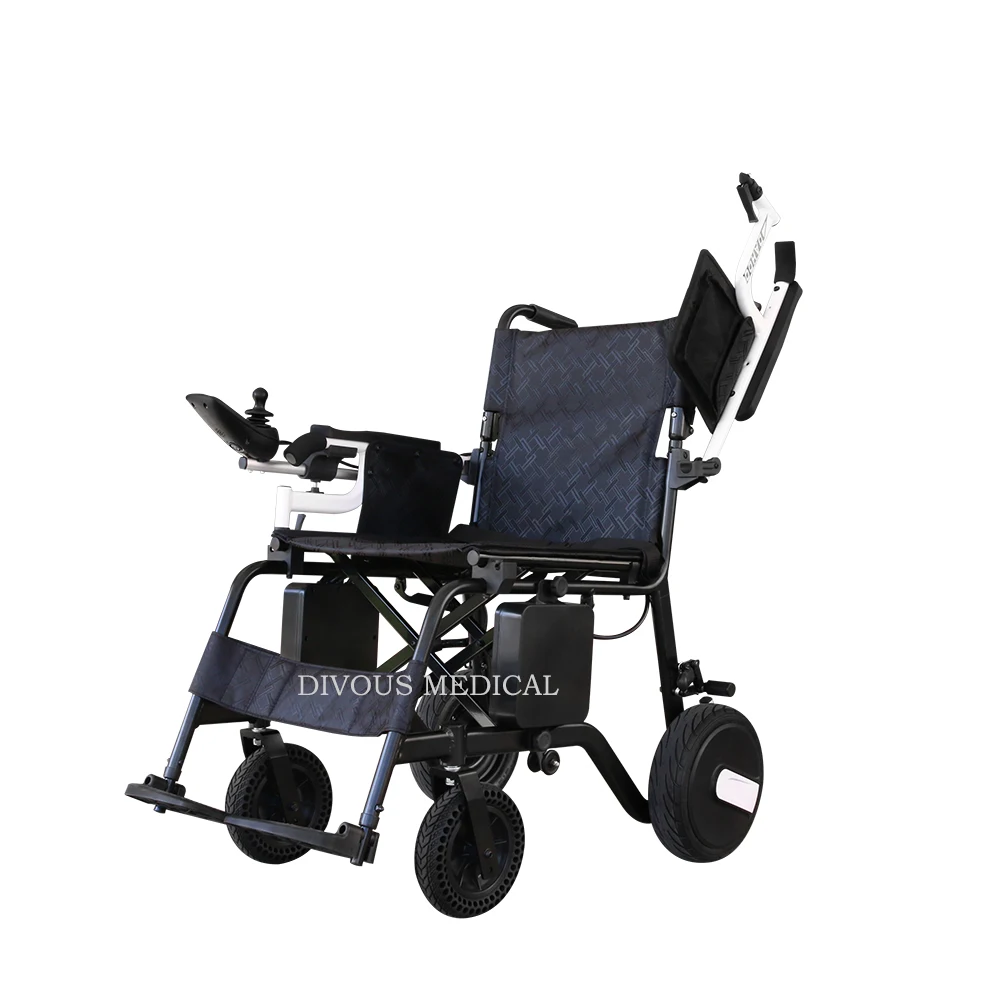 Portable and Lightweight Electric Wheelchairs High Quality Handicapped Wheelchairs