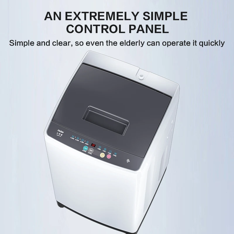 Clothes Are Clean 8kg White Washing Machines Automatic Washing Machine Professional Washing Machine for Home