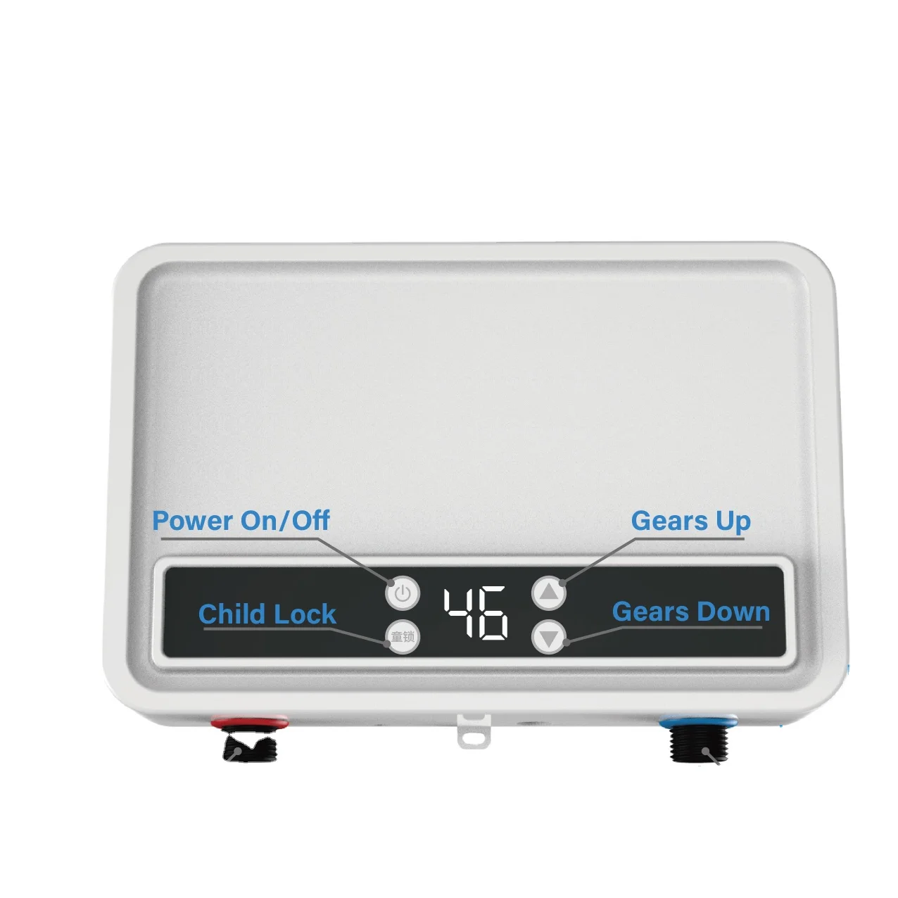 Manufacture Tankless Hot Water Heater Geyser Bathroom Electric Shower Instant Electric Water Heater