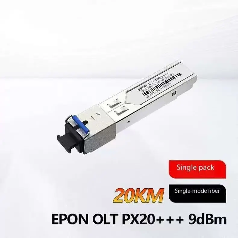 1310-1490nm 20KM PX20+++ 9dB  EPON OLT PON SFP C+++ 2.5G Transceiver Module compatible with ZTE GPON OLT epon module EPON ONU