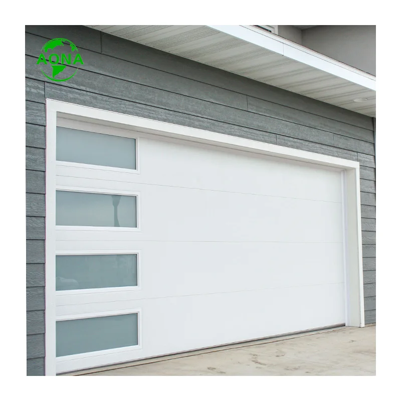 Modern Design Galvanized Steel Insulated Overhead Garage Door