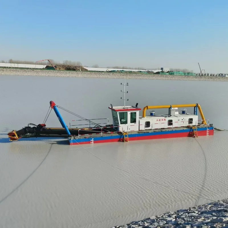 2025 Top quality 14 Inch hydraulic system cutter suction dredger for river sand dredging