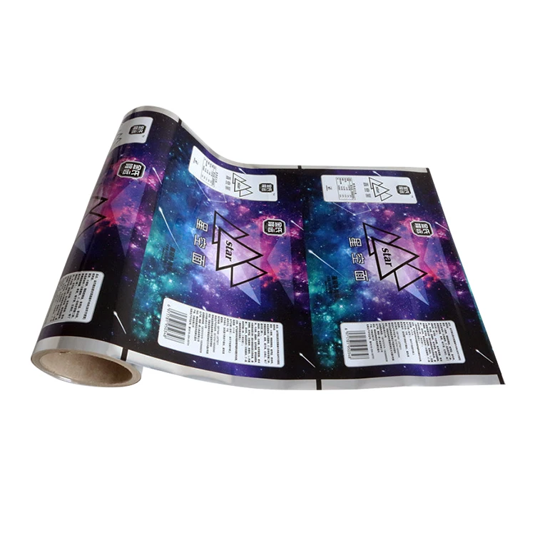 20 micron Aluminum Foil Food Grade Packaging Film Roll Plastic Laminated Food