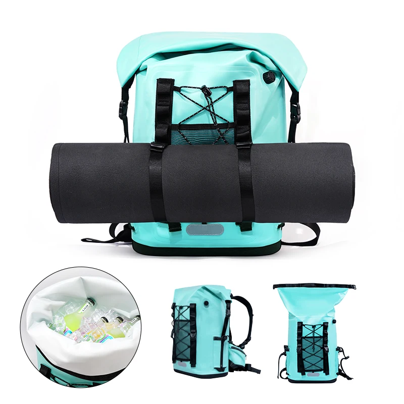 Enxin 2024 Outdoor Retailer Summer CBS01 TPU Edible Material Long-Term Insulation 36H 20L Large Capacity Cooler Odyssey Backpack