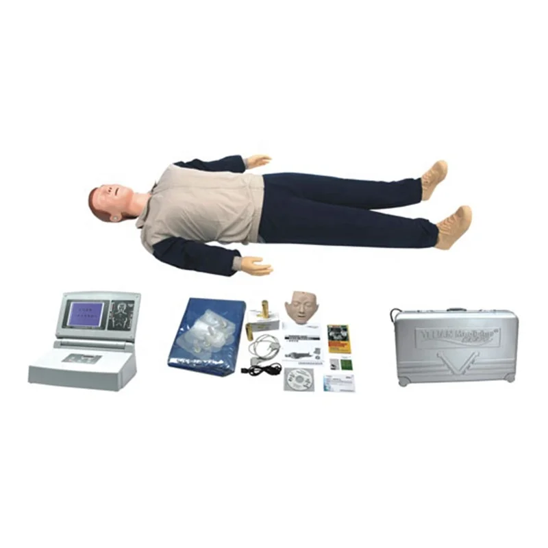 Medical Device CPR Full Body Manikin Set CPR Machine With Accessories
