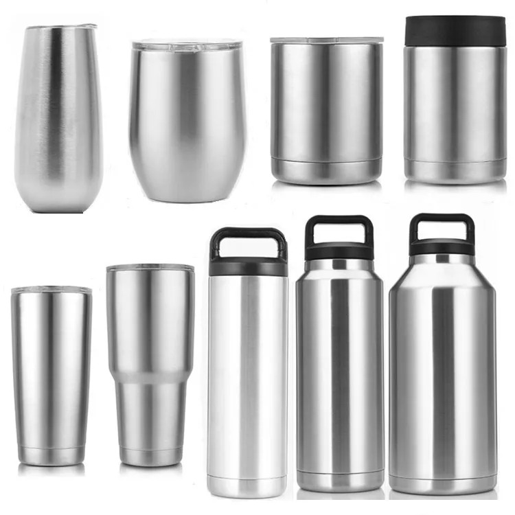 New car double layer heat insulation 304 stainless steel ice bully tumbler cold water coffee cup mug