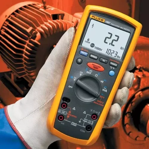 Per standard /CAN C22.2 Certifications 1000 insulation tests IP 40 rating Fluke 1587 FC Insulation Multimeter