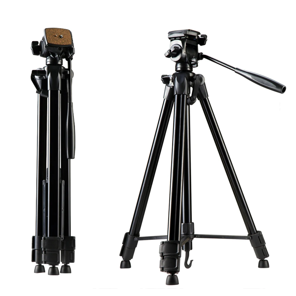 SLAMOE portable 3950 tripod easy to disassemble quick mounting plate weight peg tripod for SLR camera mobile phone stand