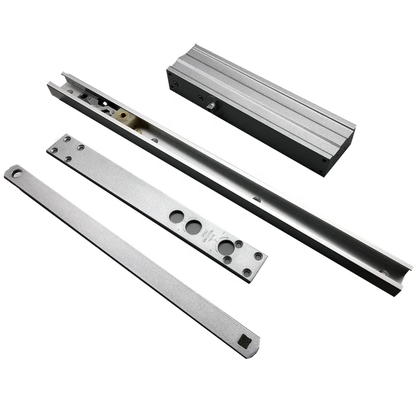 High Quality Glass Door Closer Floor Spring Floor Hinge  Variable Speed Automatic Hydraulic Concealed Door Closer
