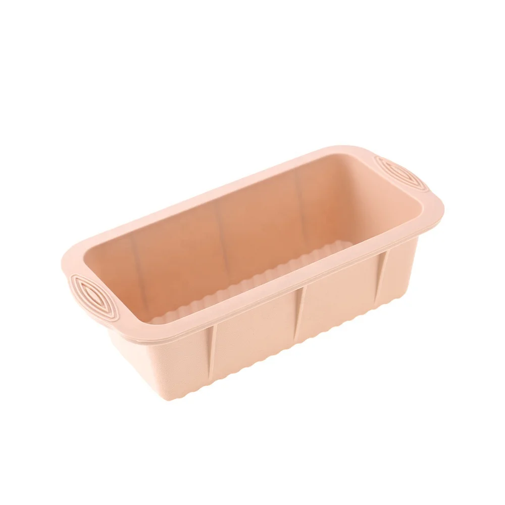 Hot Sale Wholesale Silicone Baking Cake Molds Rectangular Silicone Bread Pan Toast Bread Mold Cake Tray Mould Cake Tools