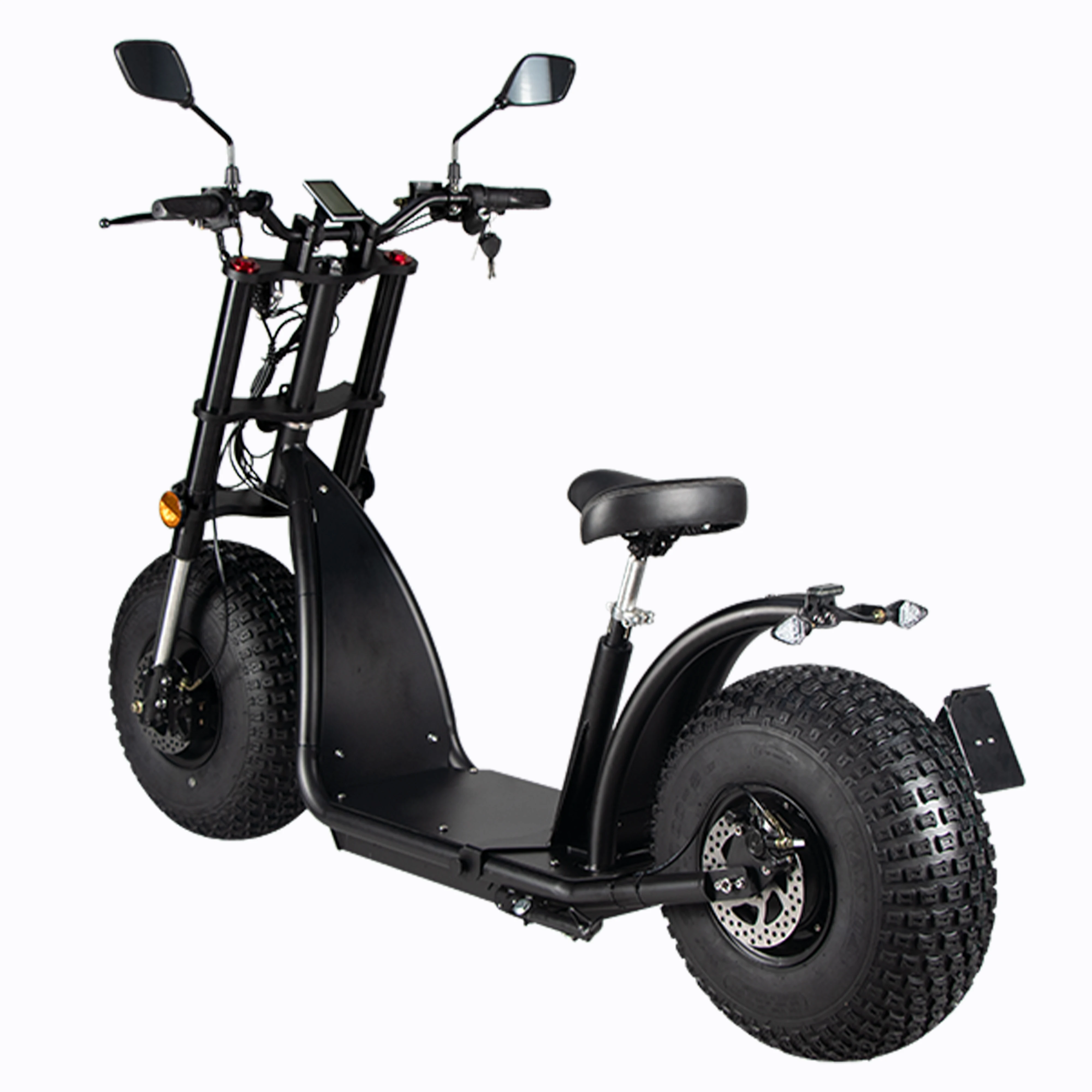 2024 popular high quality 2500W 60V 20Ah Lithium battery EEC/COC certificate 2-wheel Dual-hub motor powerful electric citycoco