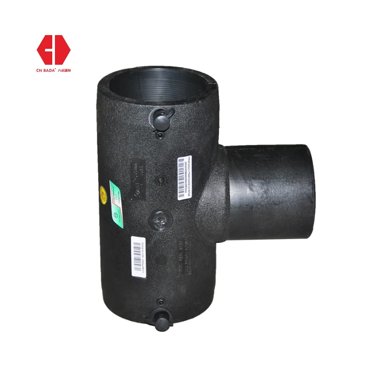 PE100 50mm hdpe pipe fitting sdr11 hdpe tee 45 degree elbows electrofusion fittings