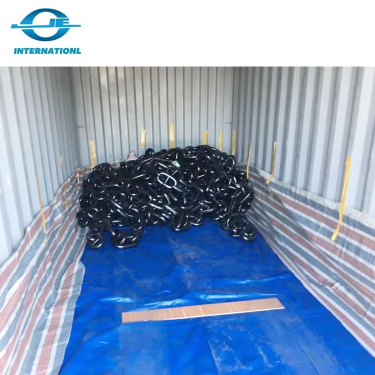 
 Высококачественная морская анкерная цепь с оцинкованным штифтом горячего погружения  