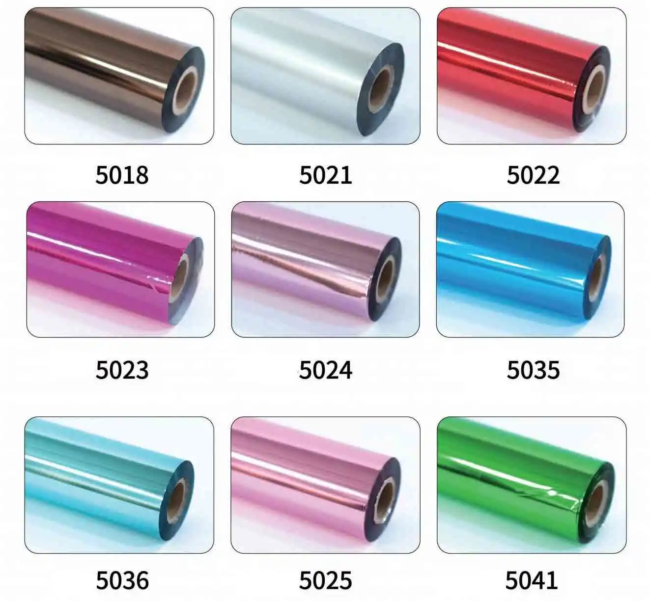 Hot Selling Hot Stamping Foil Heat Transfer Film Gold And Silver Color Use for Both Paper And Plastic