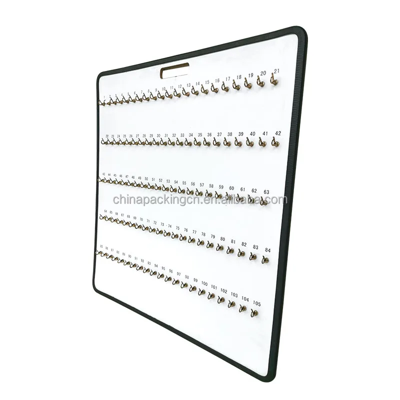 105-Numbered Metal Hook Key Board Car Workshop Key Hanging Board Hotel Key Hanger