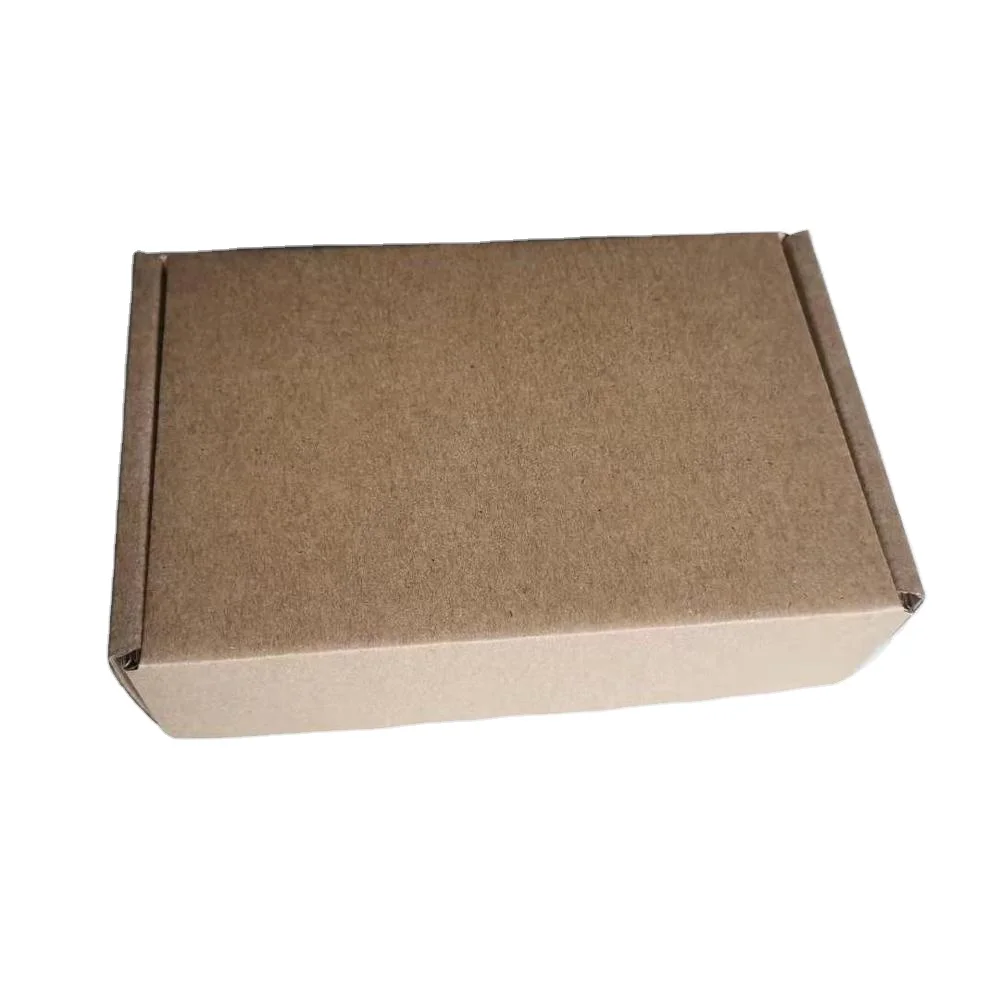 Kexin Custom Kraft Складная Подарочная коробка из гофрированного картона с печатью CMYK, перерабатываемая упаковочная бумажная коробка