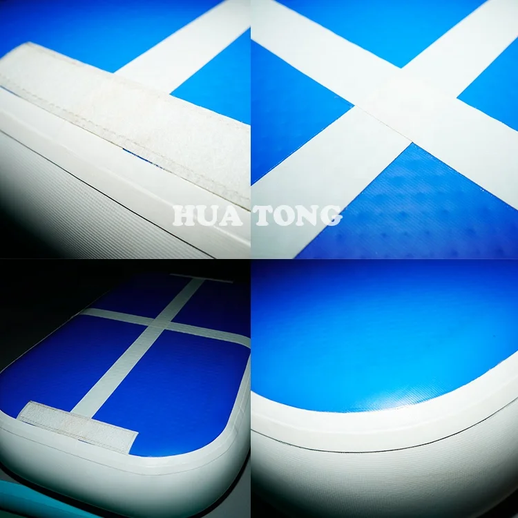 Cheap Training Tumbling Mat Airtrack Inflatable Square Air Track Mat Air Block For Gymnastics