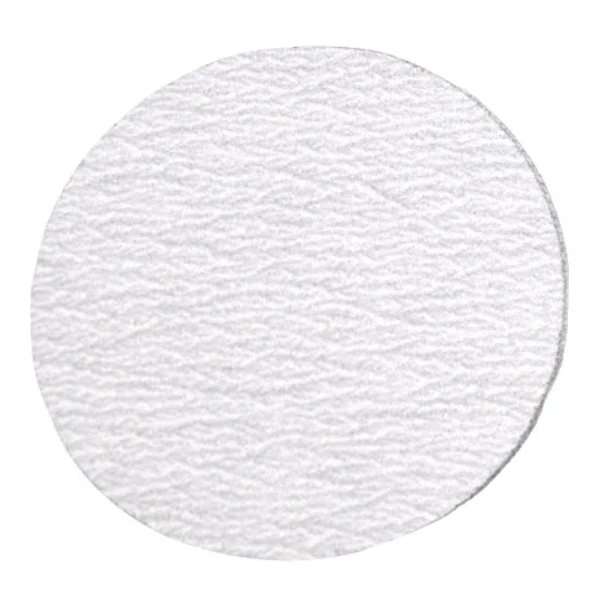 5 Inch High Quality Hook and Loop White Coated Orbital Sander Sand Paper Discs 100pcs/Box for Polishing Wood Sizes