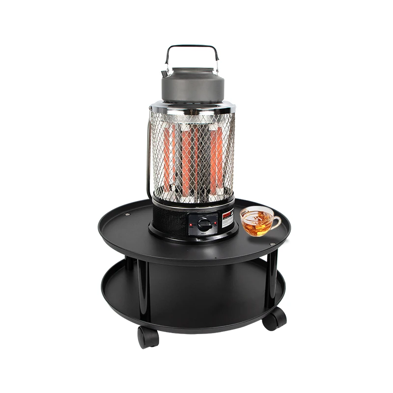 APG 2000W Factory direct sales Energy saving indoor Electric heater with round table Movable Room heater