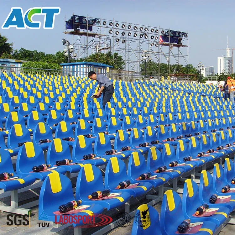 Silla de plastico para cancha de futbol plastic chairs for stadium