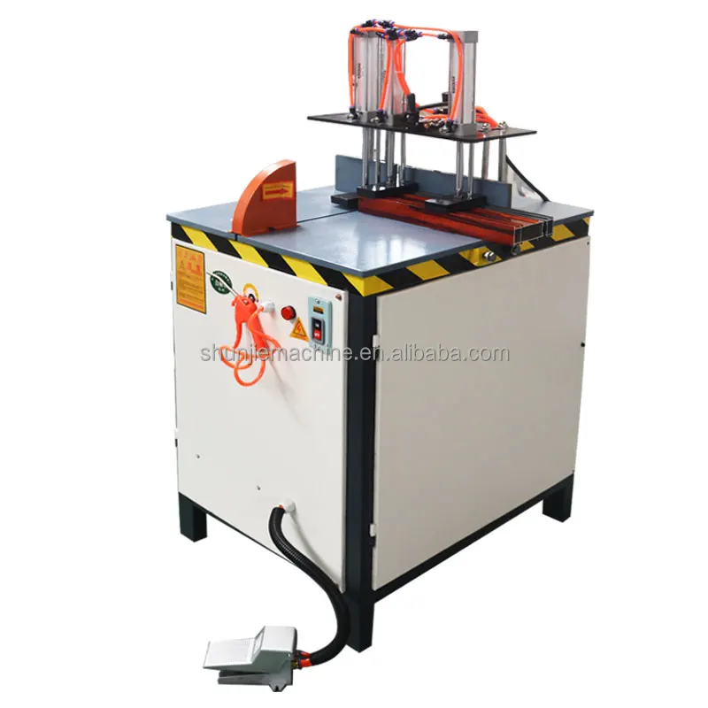 90 degree aluminum profile cutting saw pneumatic 90 angle aluminium cutter machine high precision