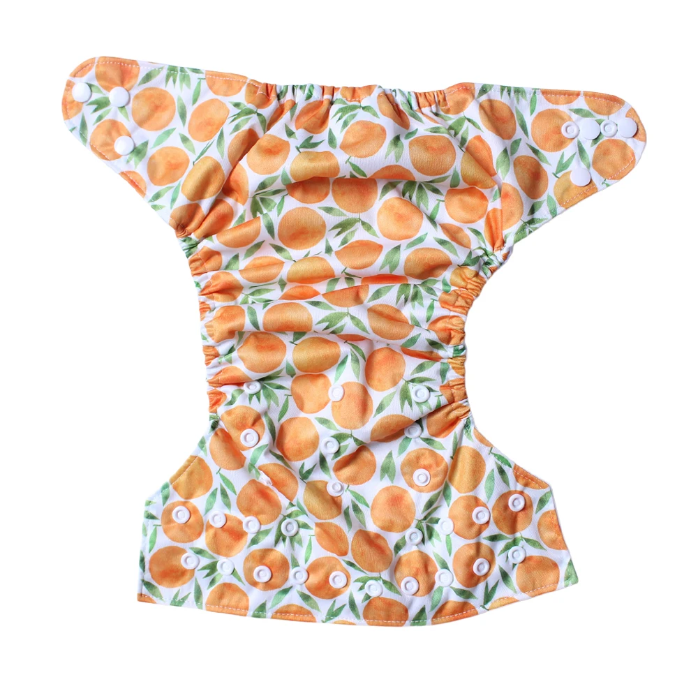 Wholesale Price Adjustable Size Reusable Baby Diapers Cloth Nappies for Newborn Boy and Girl Waterproof Baby Diaper