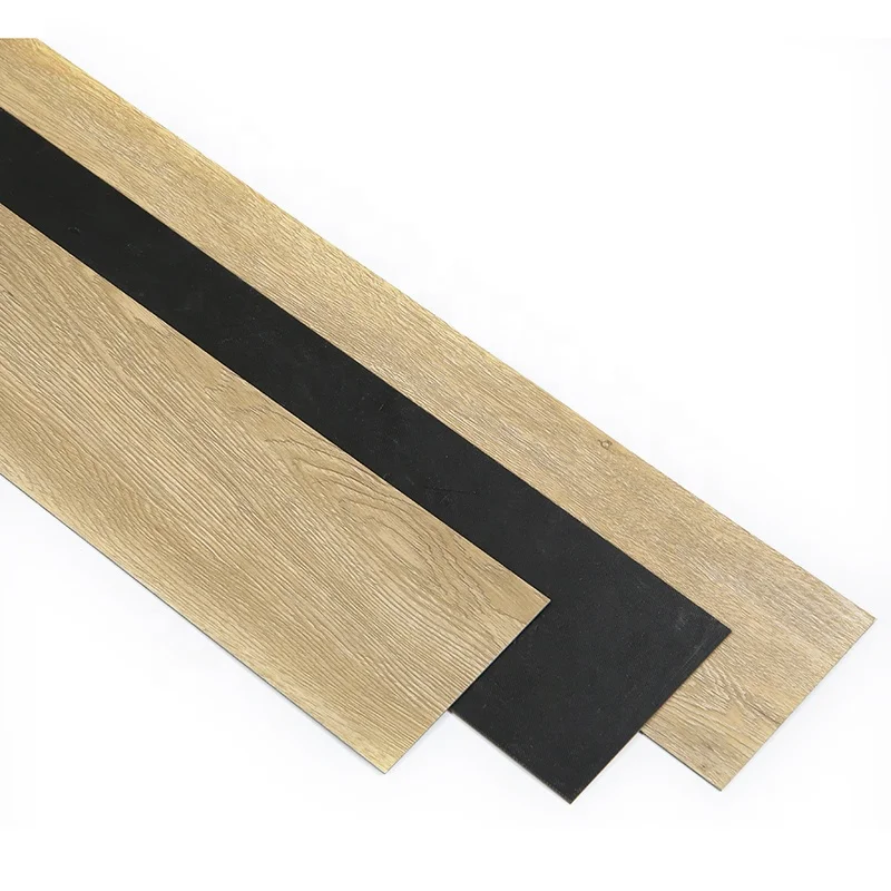 18 inch Plastic flooring peel and stick tile luxury vinyl tiles LVT/LVP self adhesive floor sticker